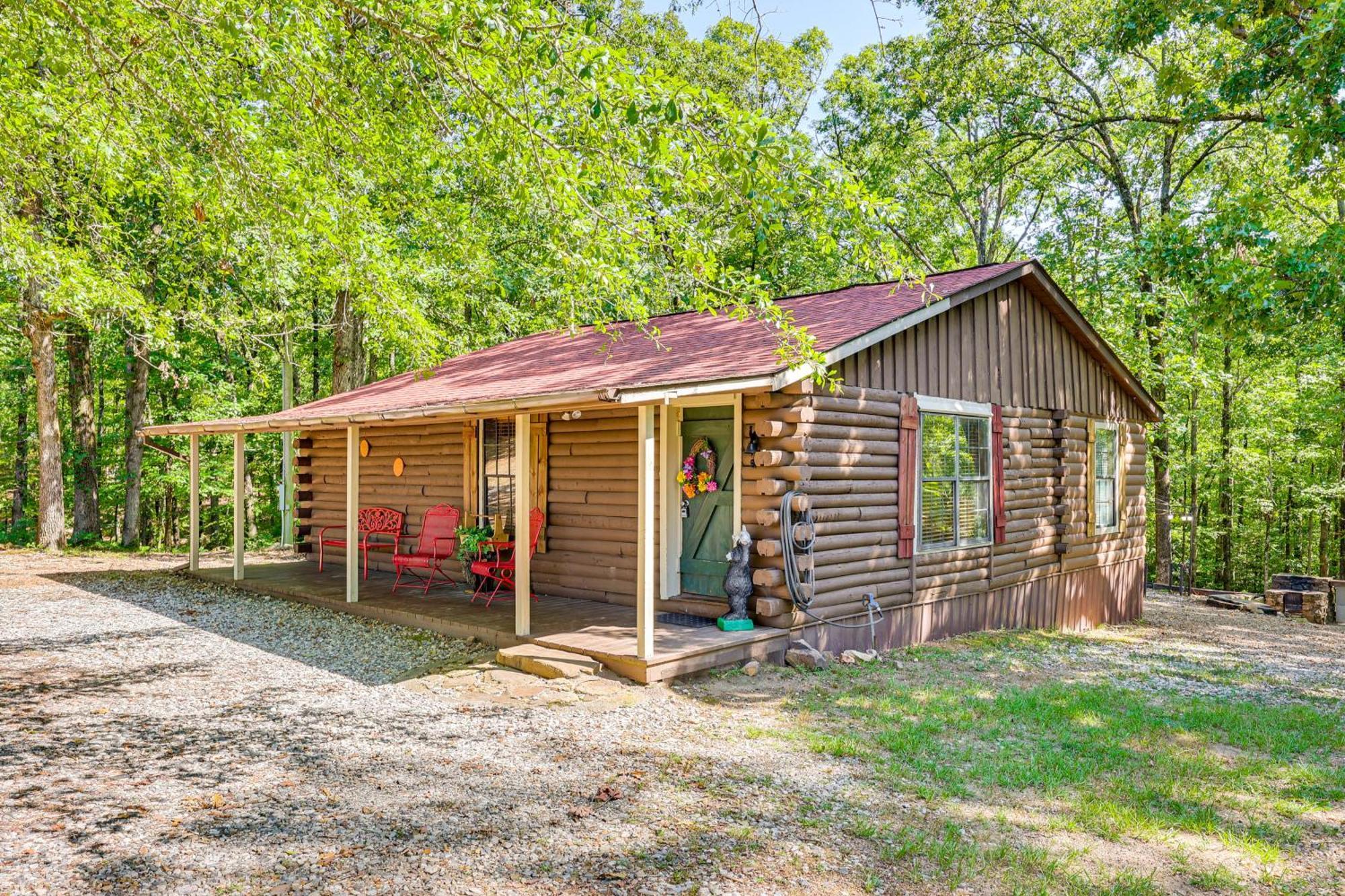 Arkansas Log Cabin Rental Near Lake Greeson! Mount Moriah Extérieur photo