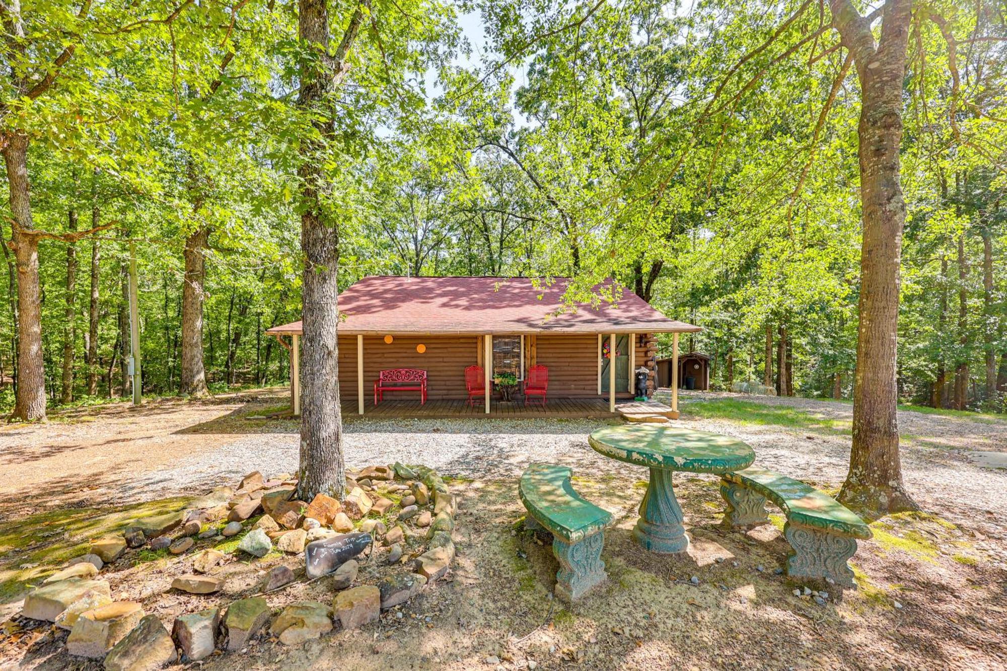 Arkansas Log Cabin Rental Near Lake Greeson! Mount Moriah Extérieur photo