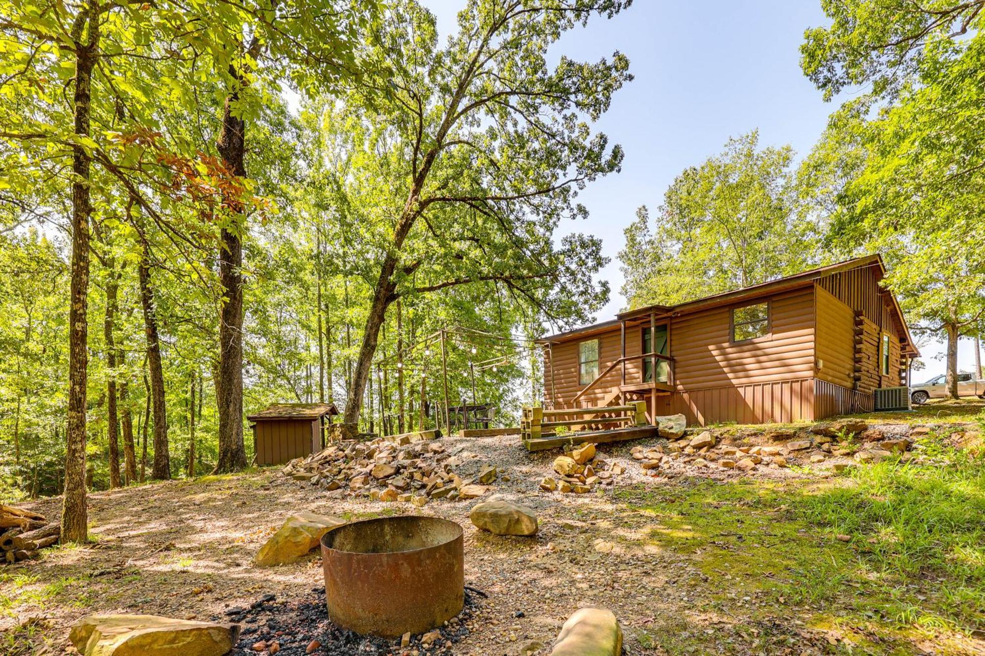 Arkansas Log Cabin Rental Near Lake Greeson! Mount Moriah Extérieur photo