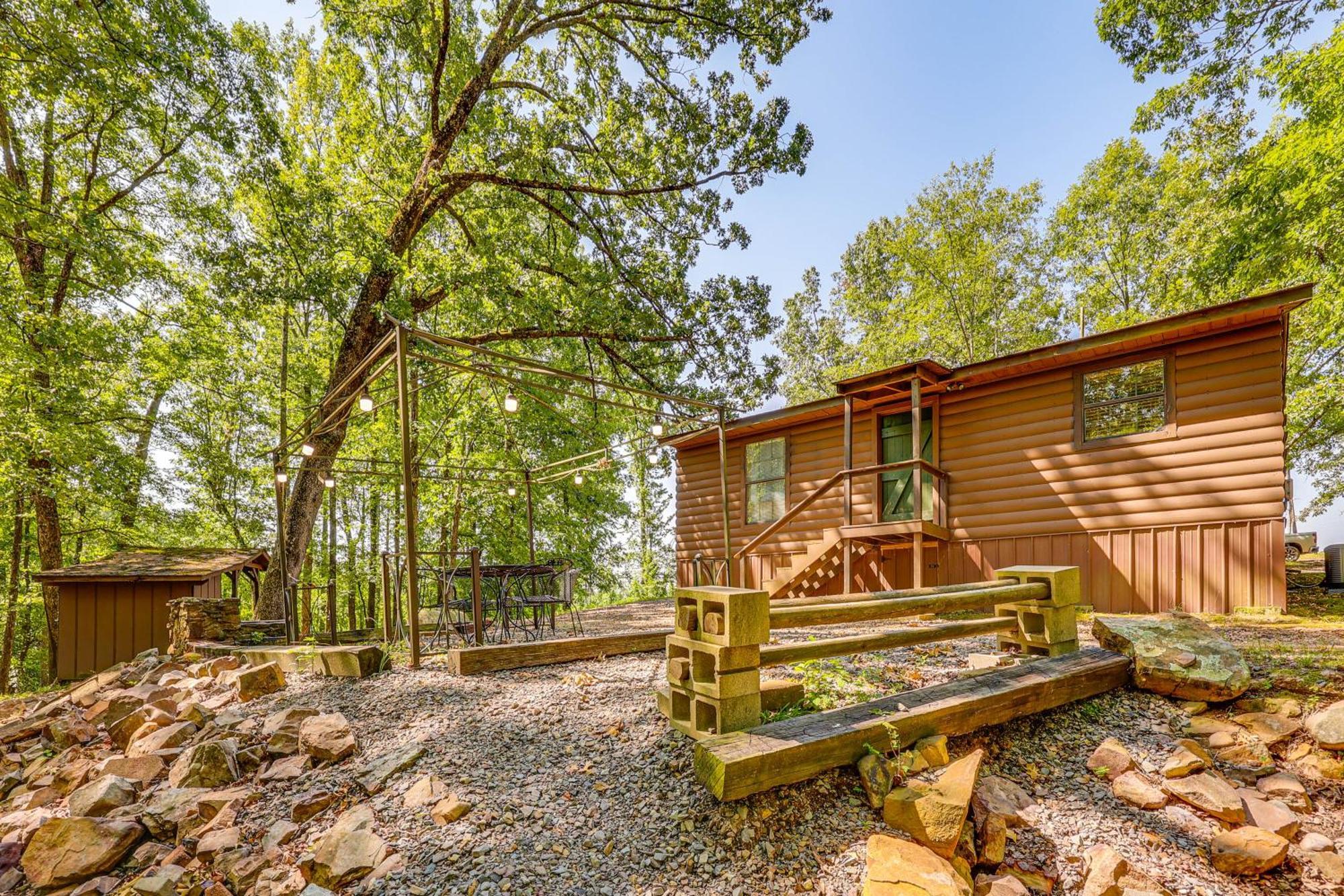 Arkansas Log Cabin Rental Near Lake Greeson! Mount Moriah Extérieur photo