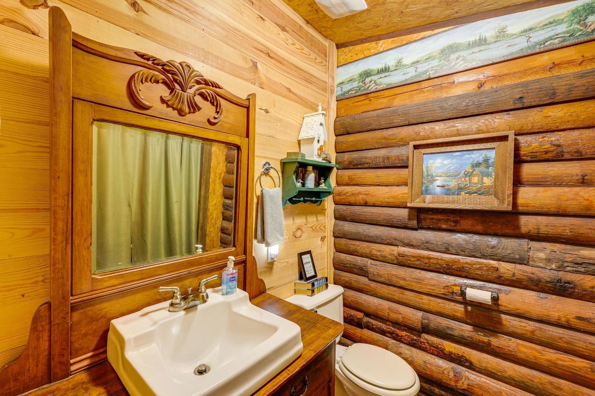Arkansas Log Cabin Rental Near Lake Greeson! Mount Moriah Extérieur photo