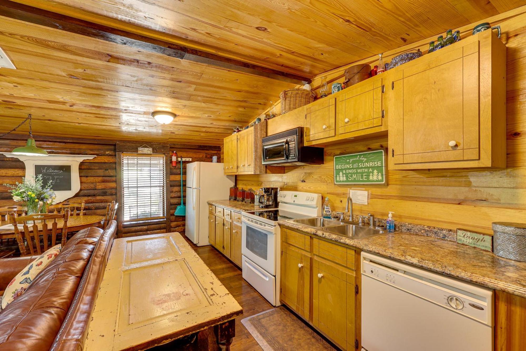 Arkansas Log Cabin Rental Near Lake Greeson! Mount Moriah Extérieur photo