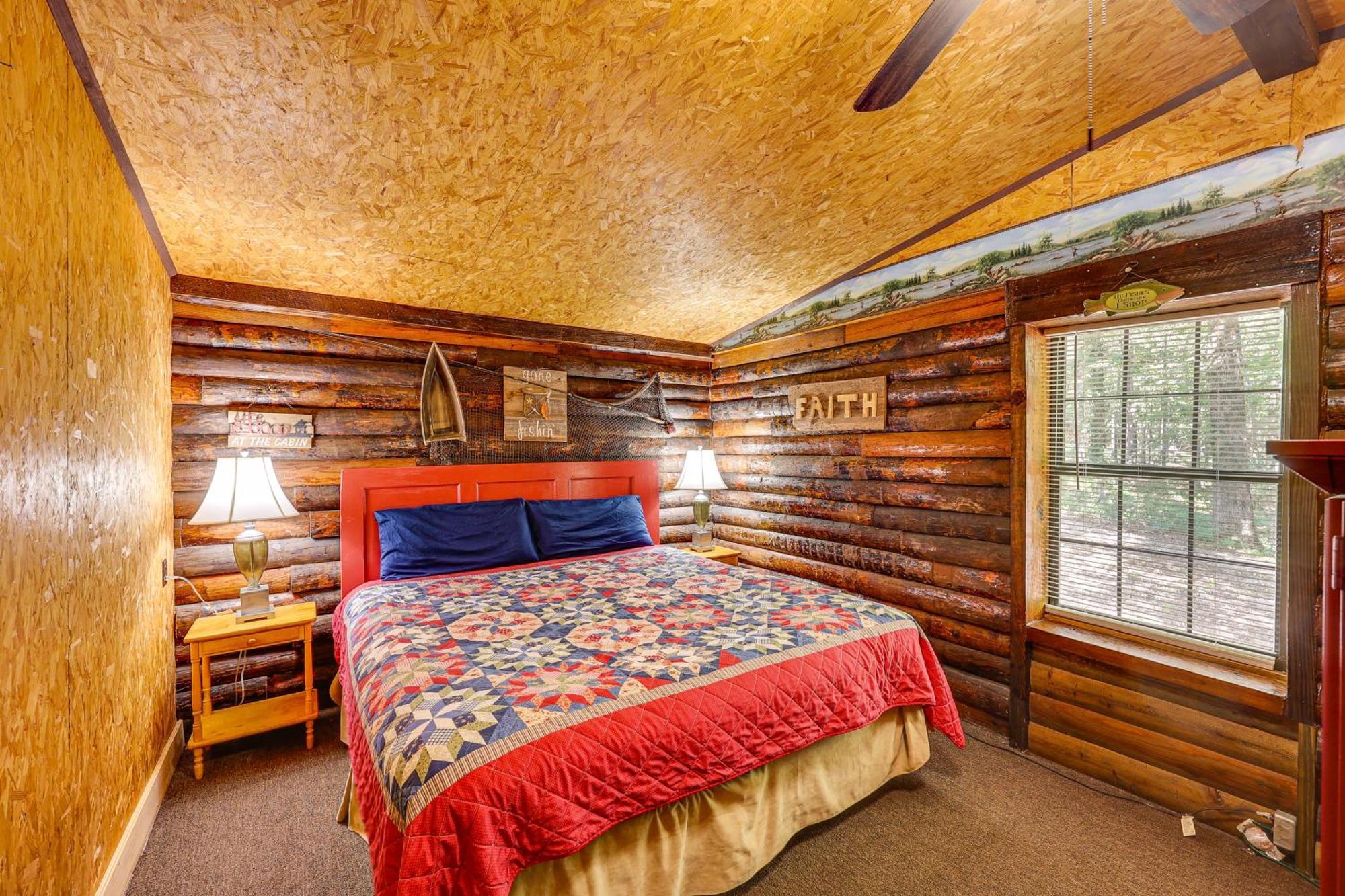 Arkansas Log Cabin Rental Near Lake Greeson! Mount Moriah Extérieur photo