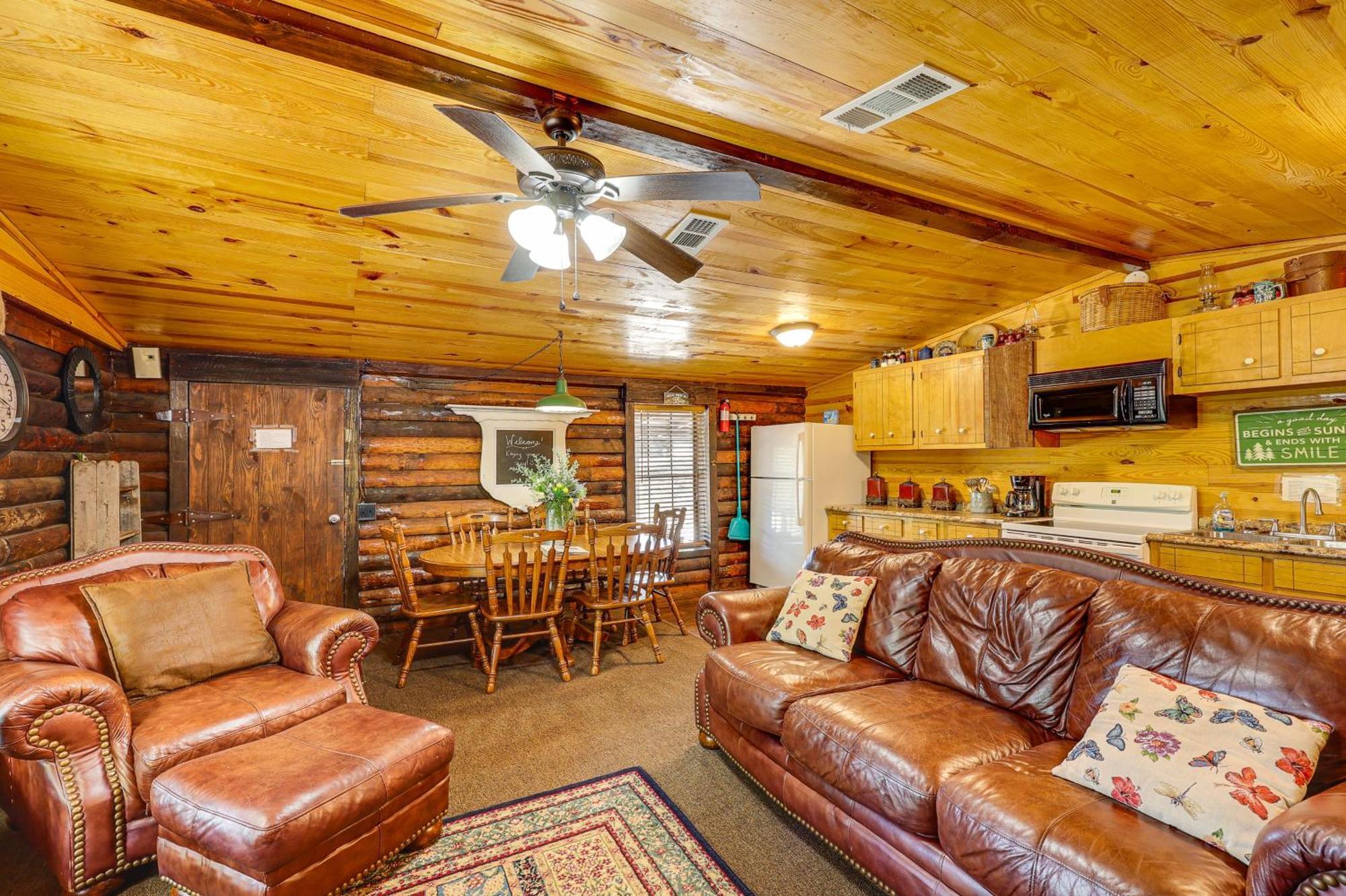 Arkansas Log Cabin Rental Near Lake Greeson! Mount Moriah Extérieur photo