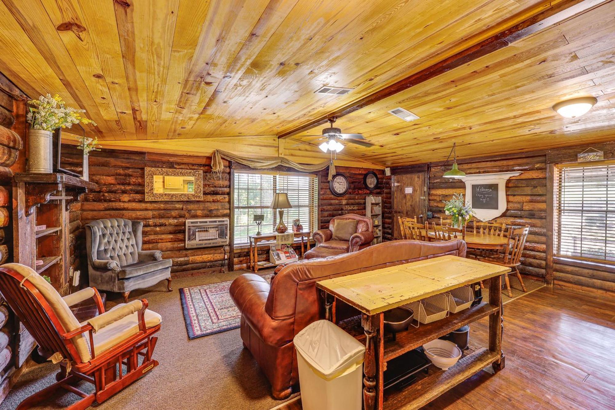 Arkansas Log Cabin Rental Near Lake Greeson! Mount Moriah Extérieur photo
