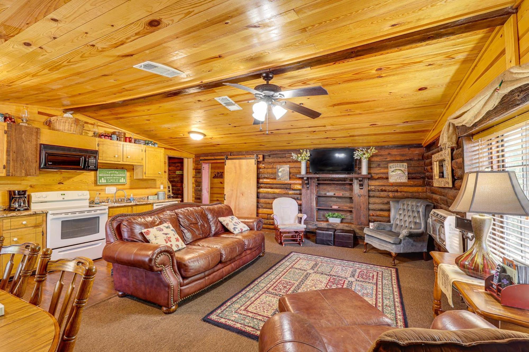 Arkansas Log Cabin Rental Near Lake Greeson! Mount Moriah Extérieur photo