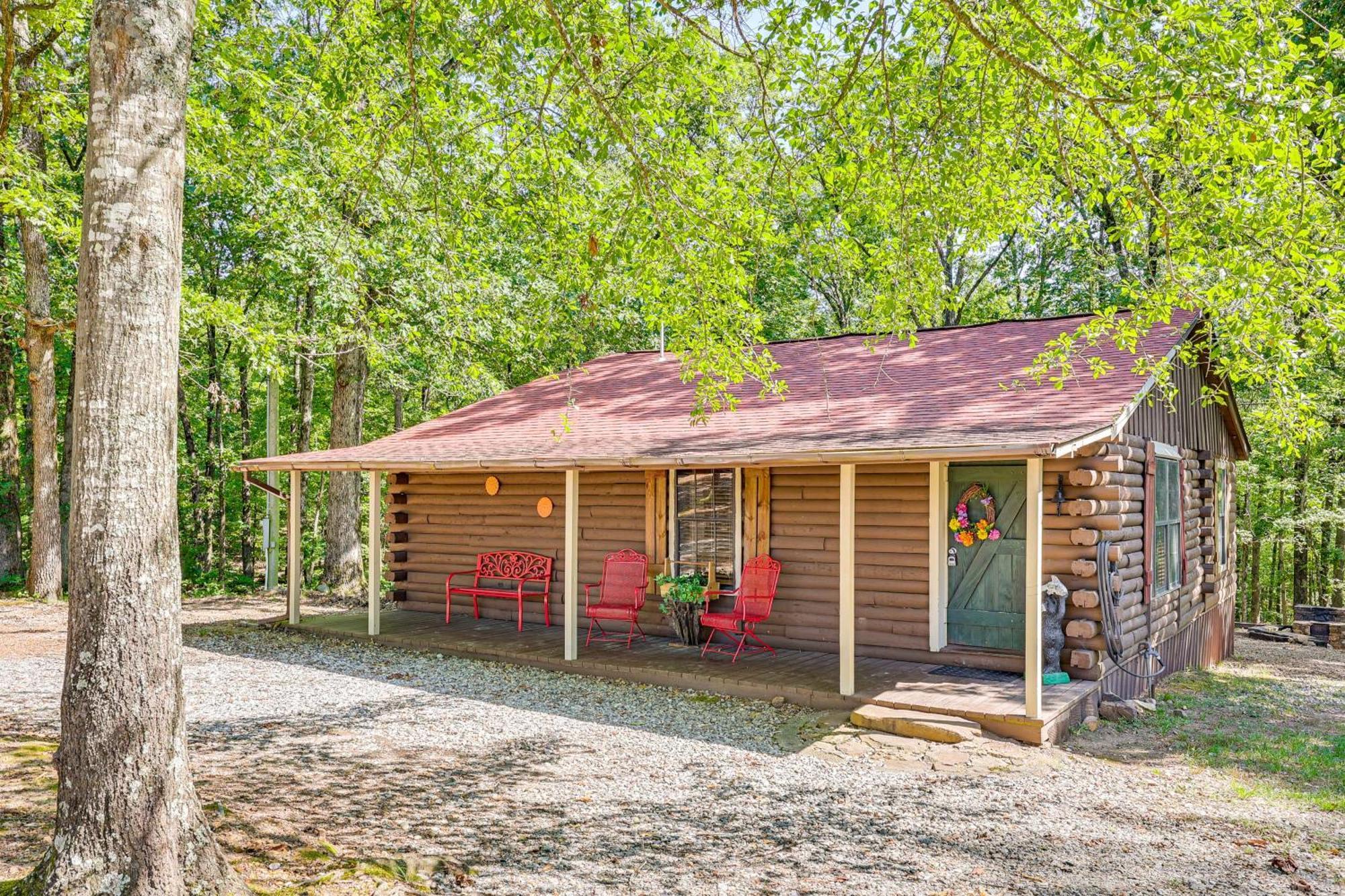 Arkansas Log Cabin Rental Near Lake Greeson! Mount Moriah Extérieur photo